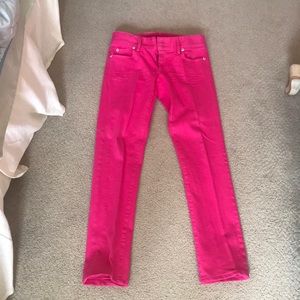 Lily Pulitzer Pink Jeans